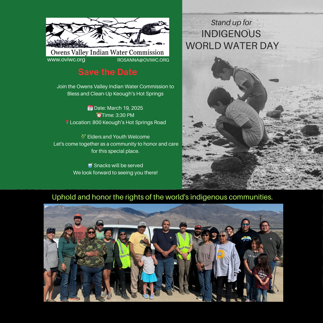 Indigenous World Water Day Mar 19